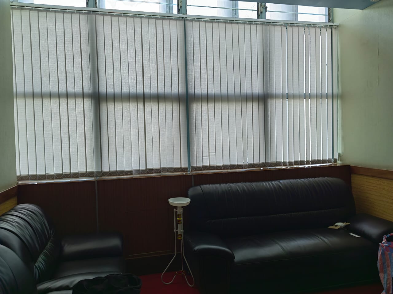Vertical Blinds Closed